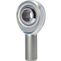 Silver FK bearing rod end shown on a plain white background.