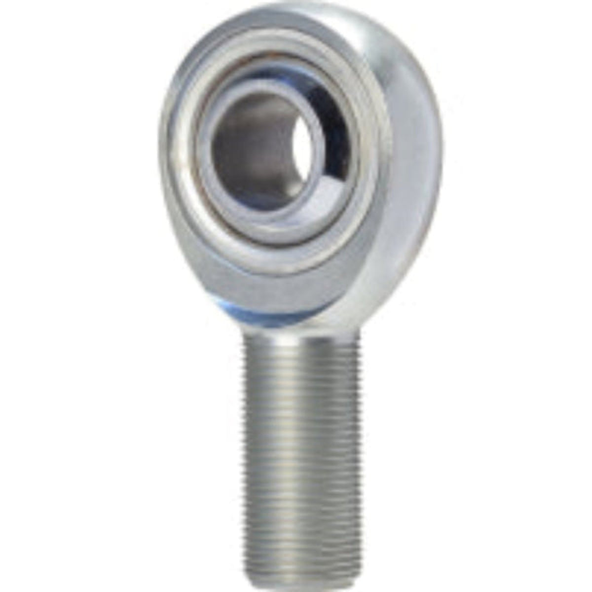Silver FK bearing rod end shown on a plain white background.